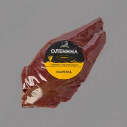 ВЫРЕЗКА ИЗ ОЛЕНИНЫ СВЕЖЕМОРОЖЕНАЯ, 1кг