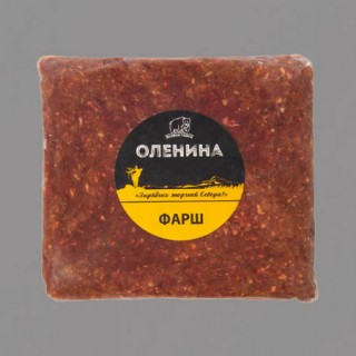 ФАРШ ИЗ ОЛЕНИНЫ СВЕЖЕМОРОЖЕНЫЙ, 1 кг