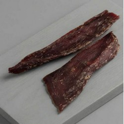 юкола из марала сыровяленая, зрелая, недельной вялки, 300гр